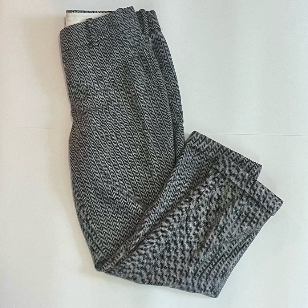 J. Crew Gray “Cafe Capri” Dress Pants